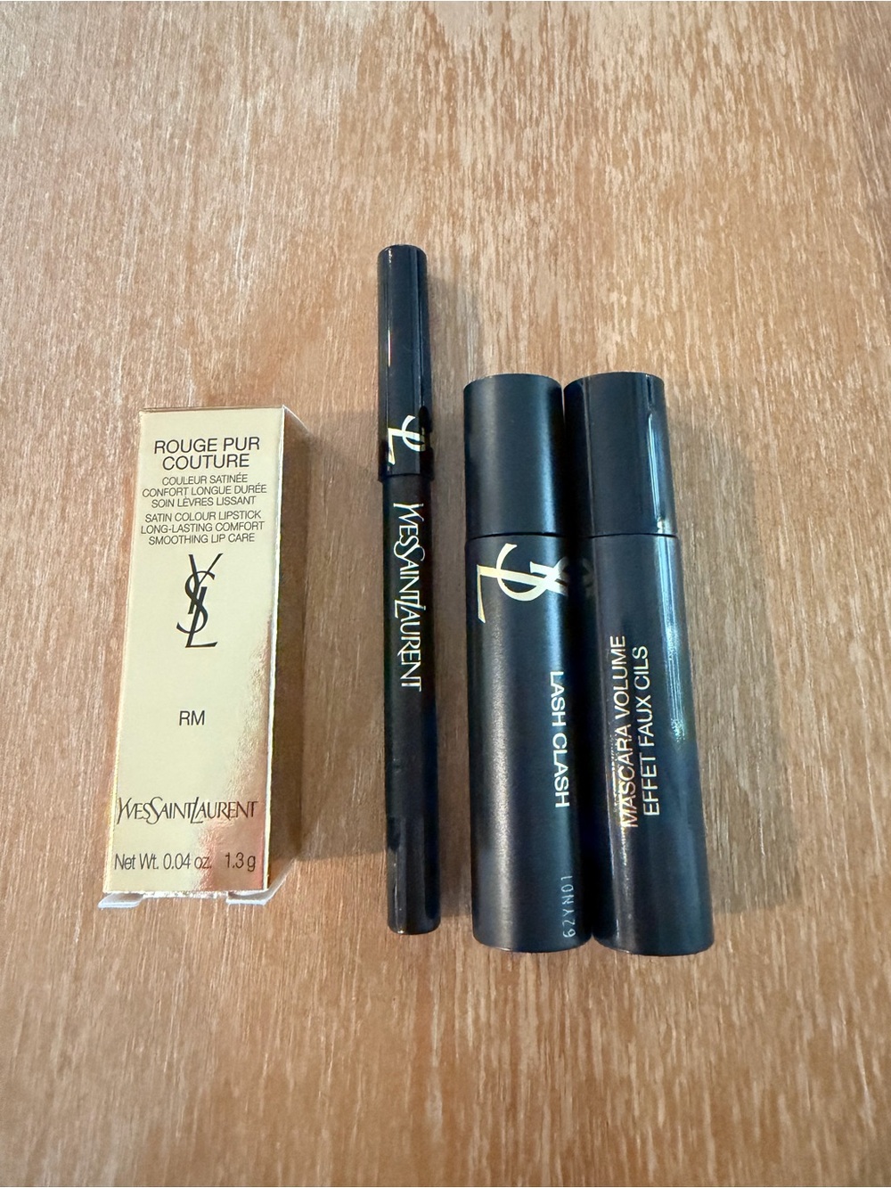 YSL mini makeup products